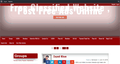 Desktop Screenshot of globalfreeonlineads.com