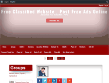 Tablet Screenshot of globalfreeonlineads.com